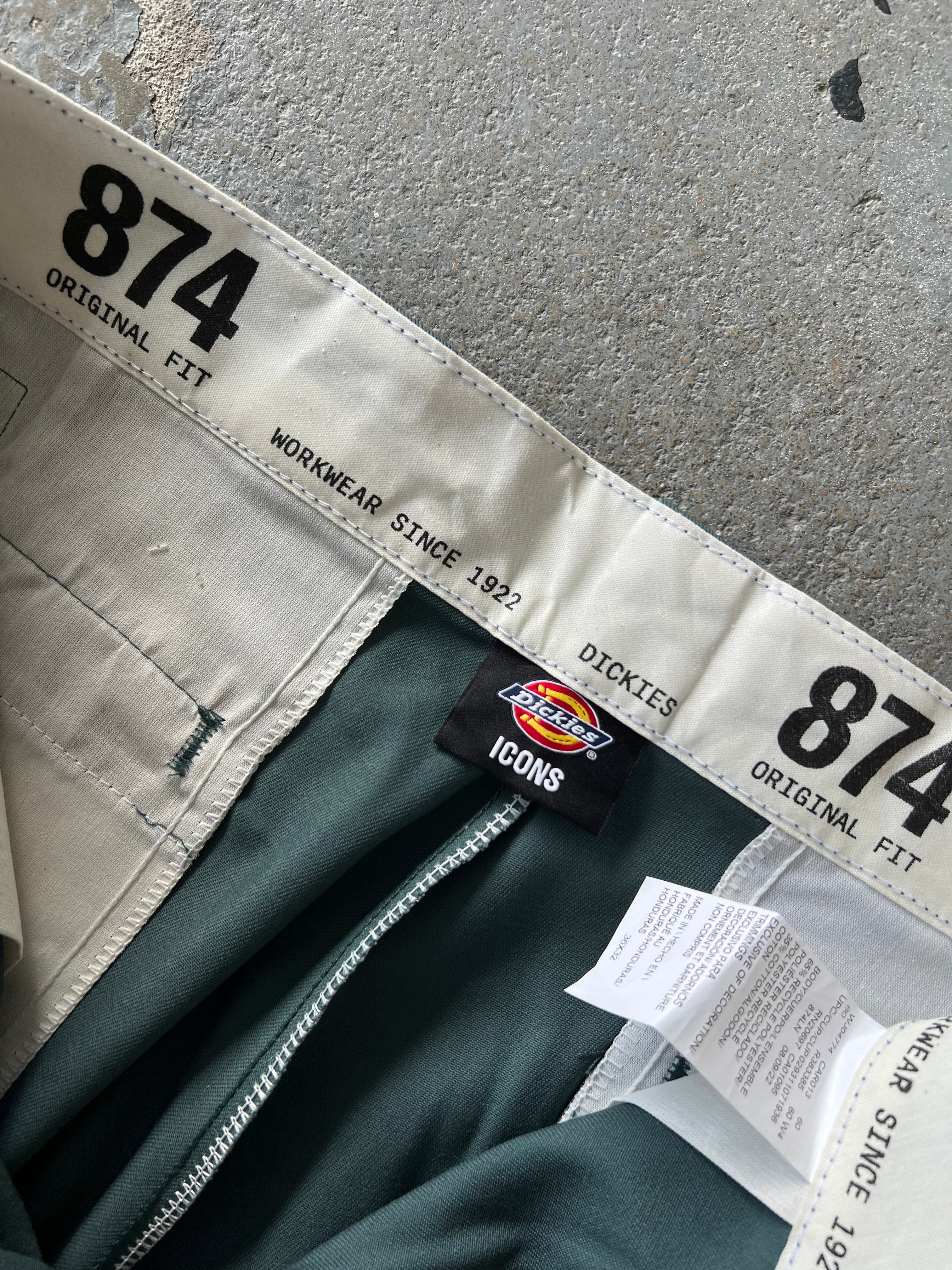 Dickies olive green workpants Sz 36x30