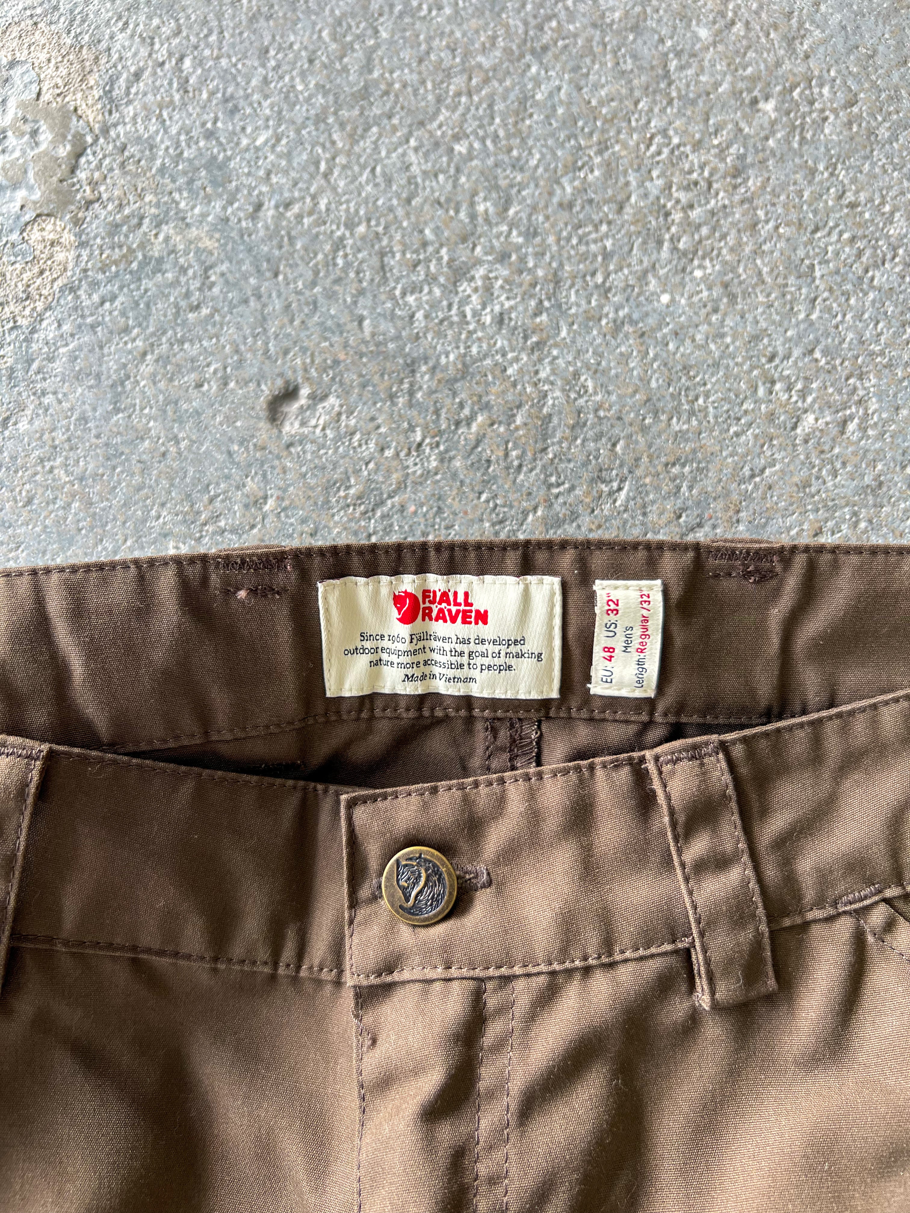 New Fjall raven g-1000 two tone black/olive cargo multi-pocket pants