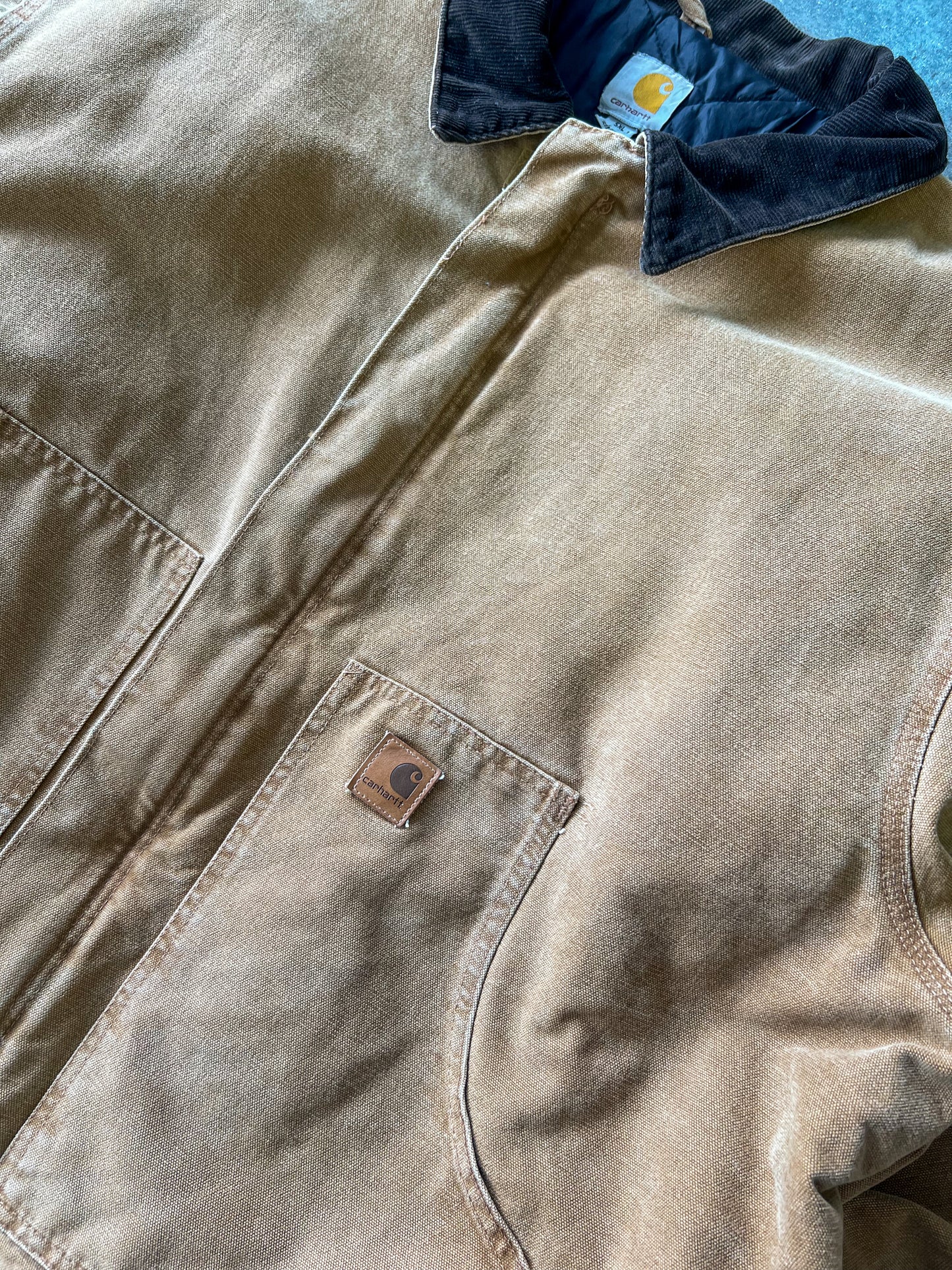 Carhartt brown detroit jacket - Sz 5XL