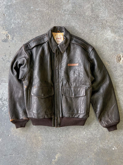 Avirex Ltd t’The Original Margarita brown leather Jacket