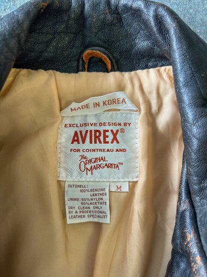 Avirex Ltd t’The Original Margarita brown leather Jacket