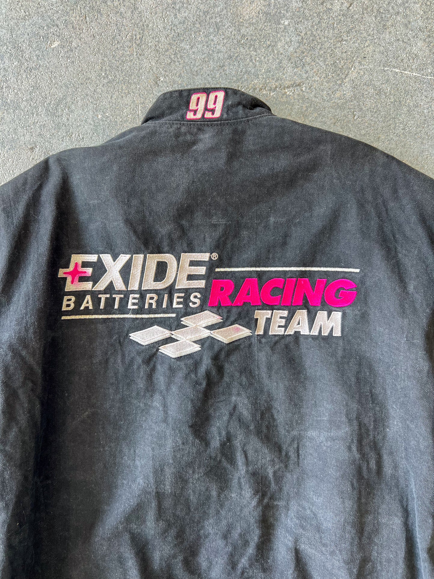 Chase Exide Batteries race bomber jacket - Sz L