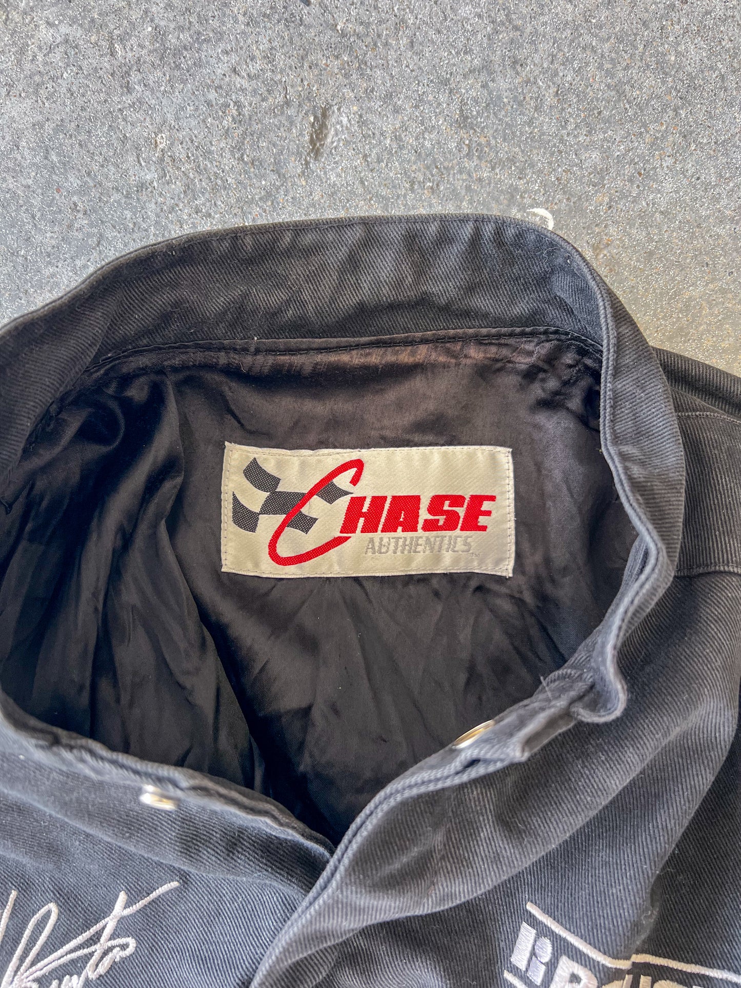 Chase Exide Batteries race bomber jacket - Sz L