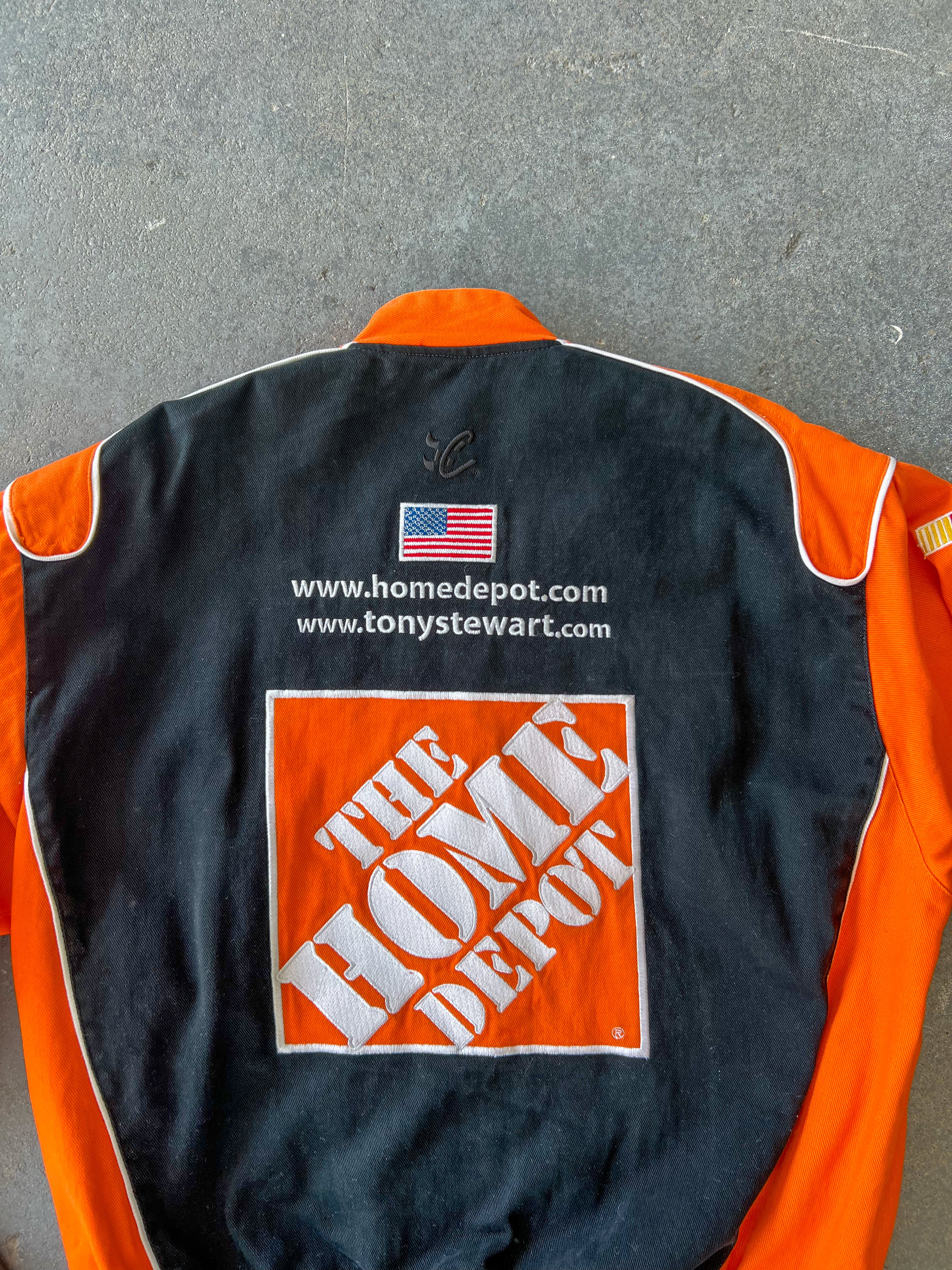 Chase Authentic the home depot race bomber jacket - Sz L