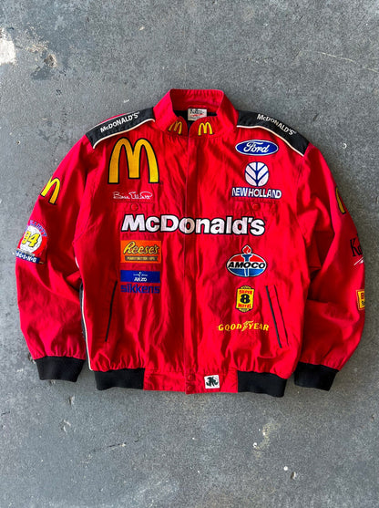 Bill elliott Macdonald's race Bomber Jacket - Sz M