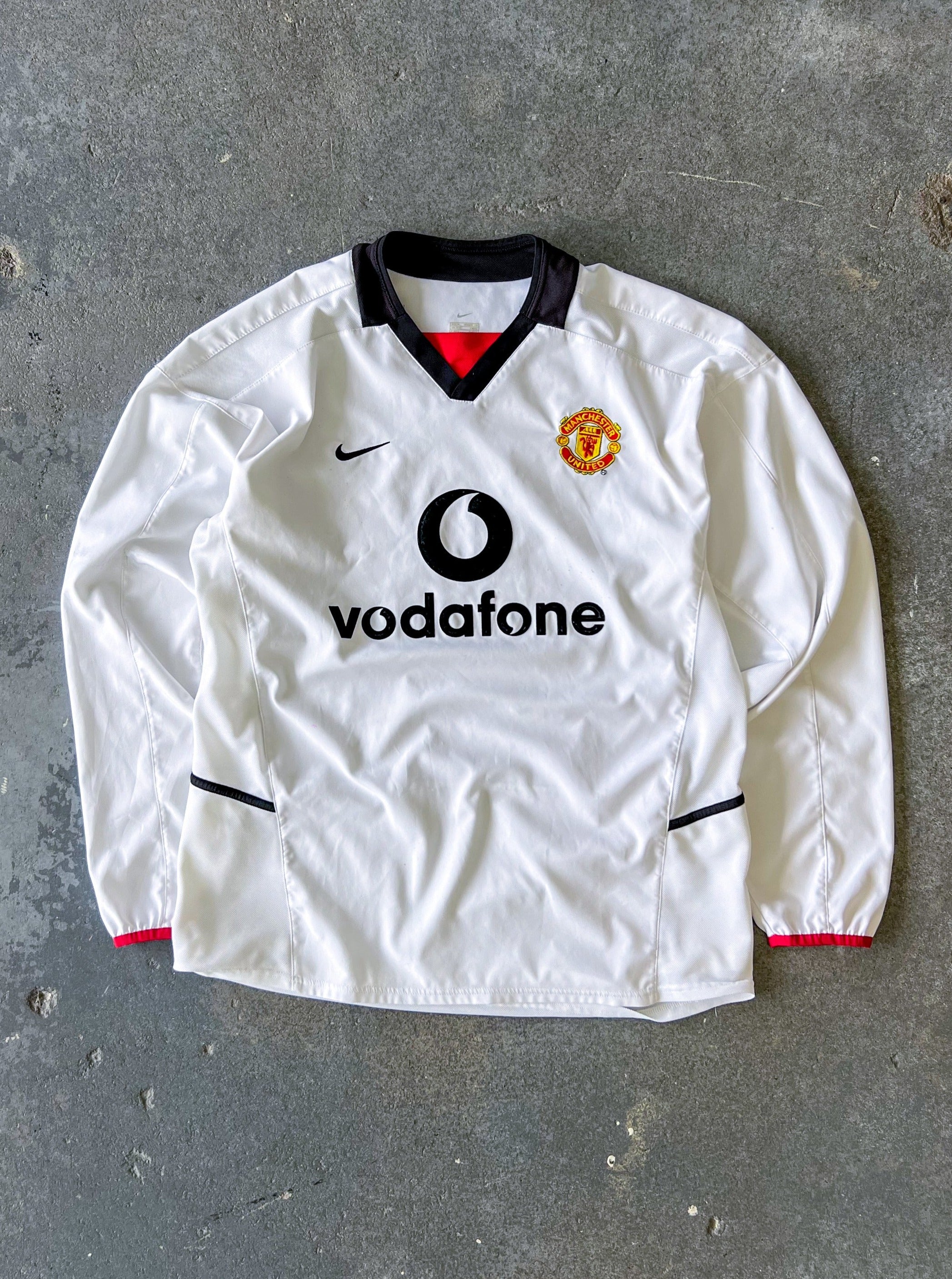 02-03 Manchester united Nike Away soccer kit- Sz M