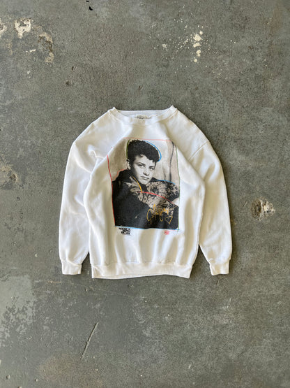 90s New Kids on the block white crewneck - Sz 12(L)