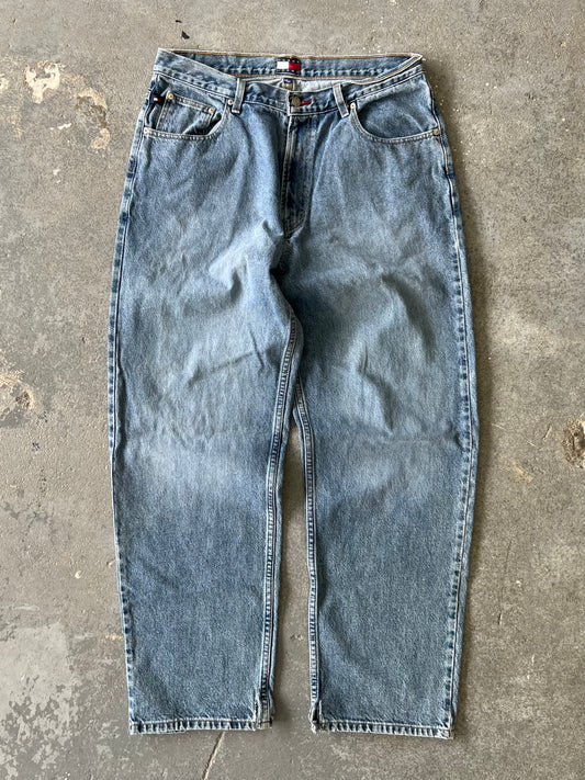 90s Tommy jeans blue Relaxed fit denim - Sz 36x32