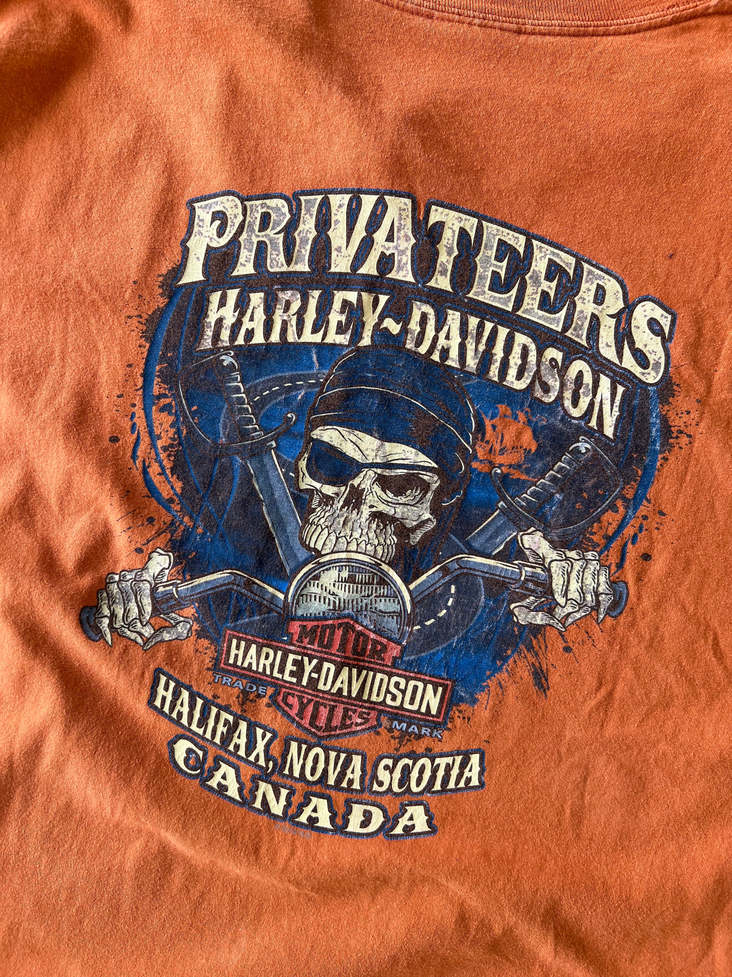 Harley Davidson Orlando Orange tee - Sz 2XL