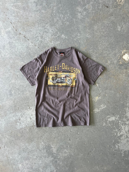 Y2K Harley Davidson Edmonton Grey tee - Sz M