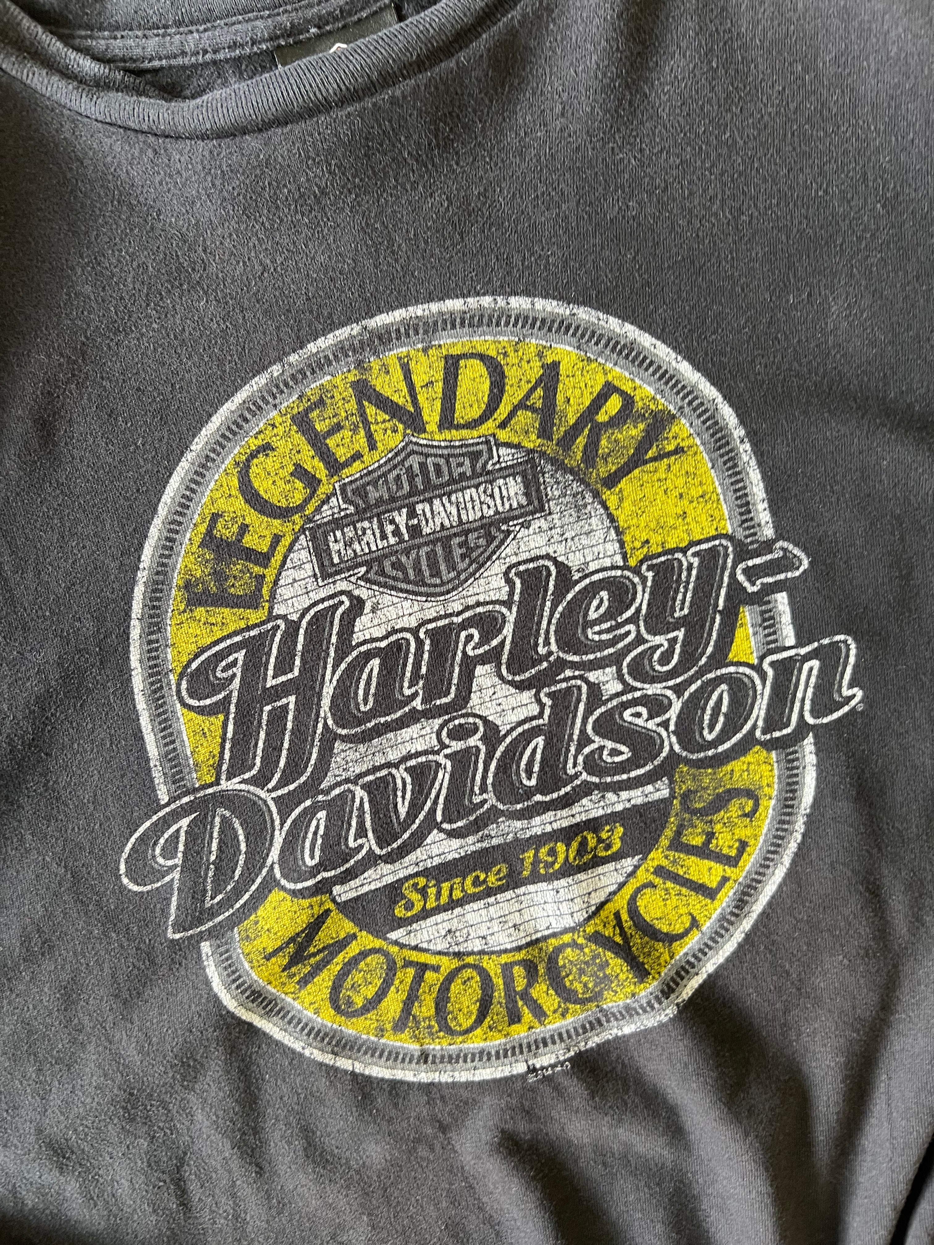 Harley Davidson Legendary Motorcycle Montreal Black tee - Sz XXXL