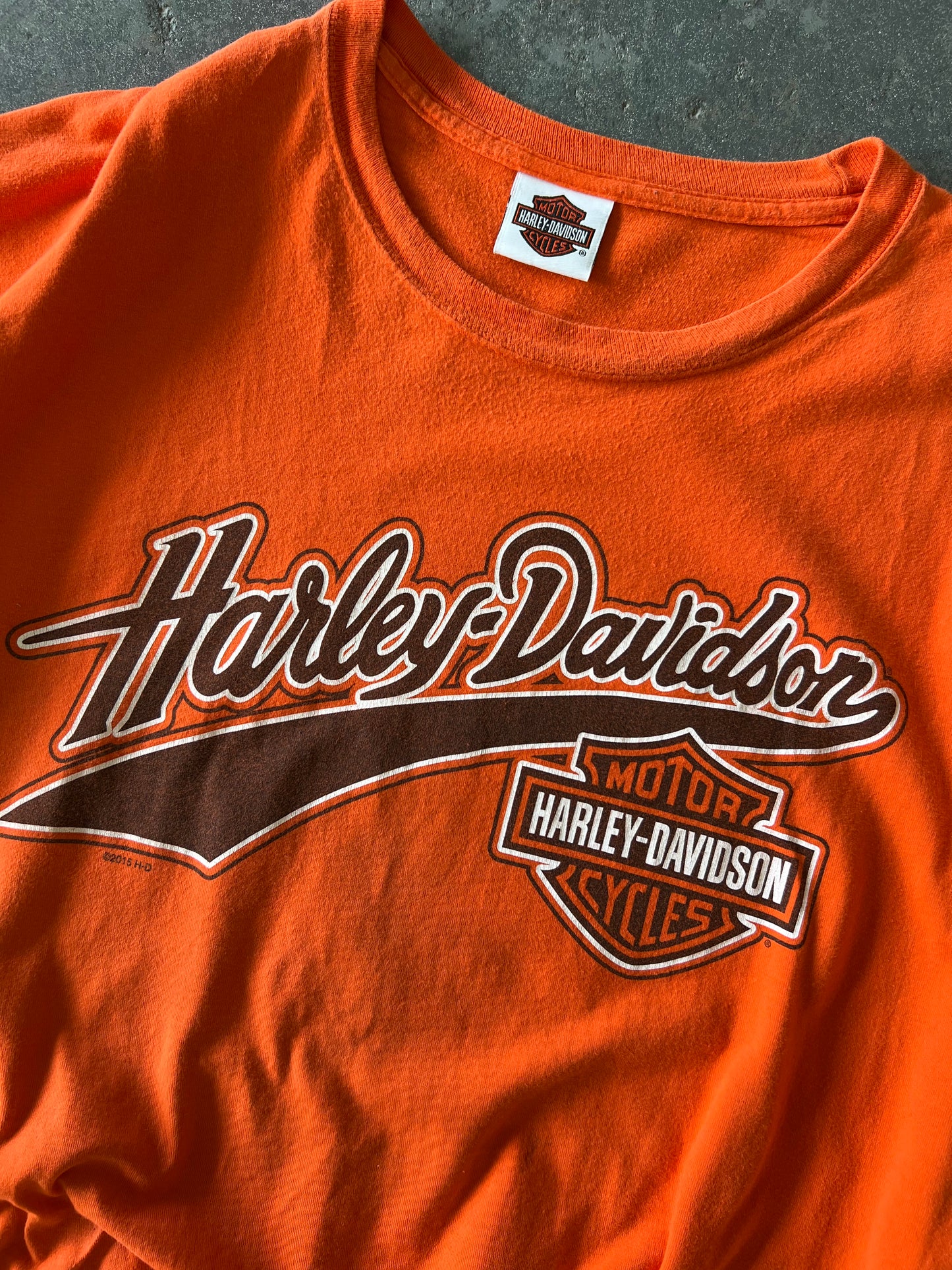 Harley Davidson Orlando Orange tee - Sz XXL