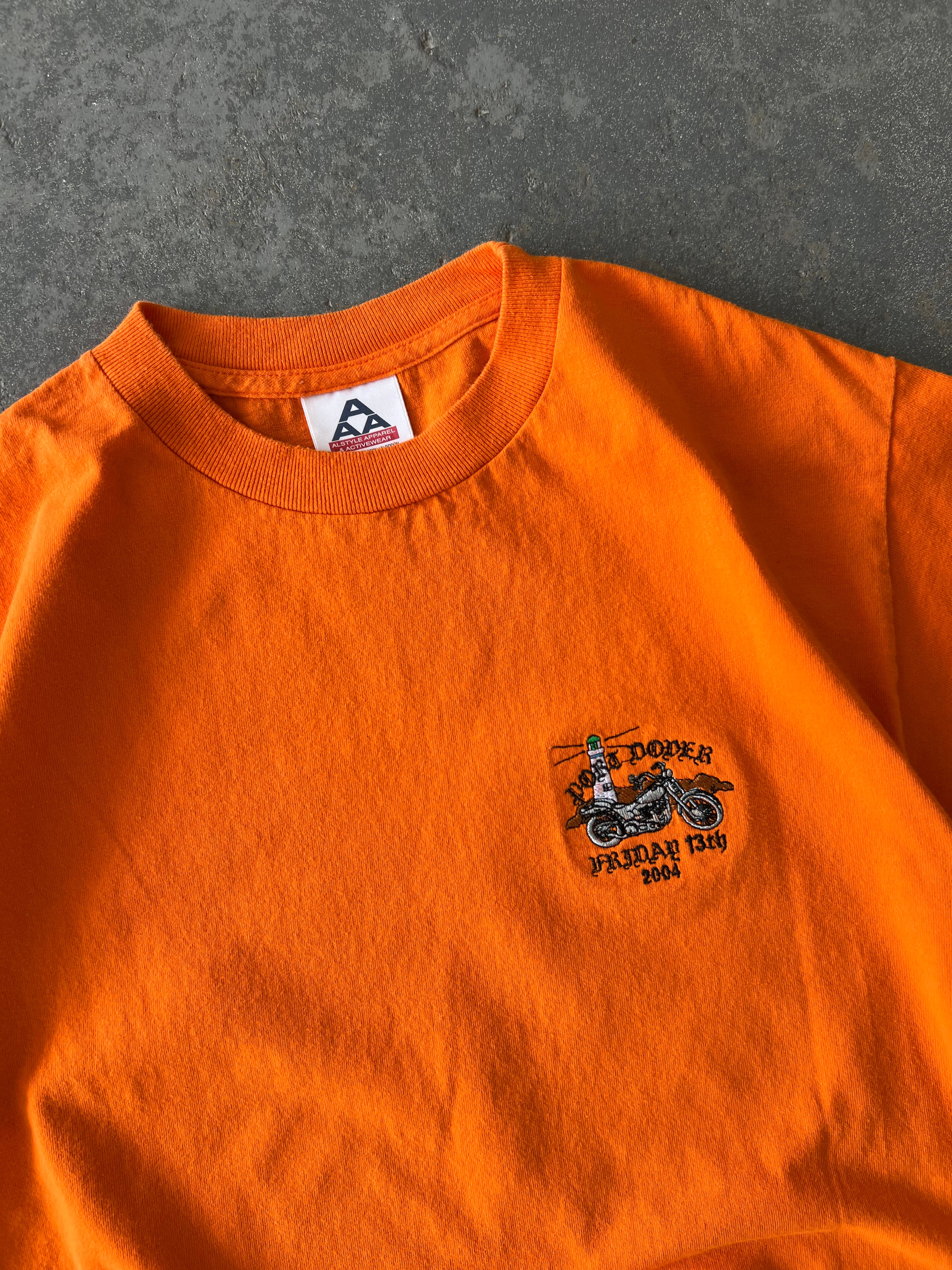 Follow The Spirit orange tee - Sz M