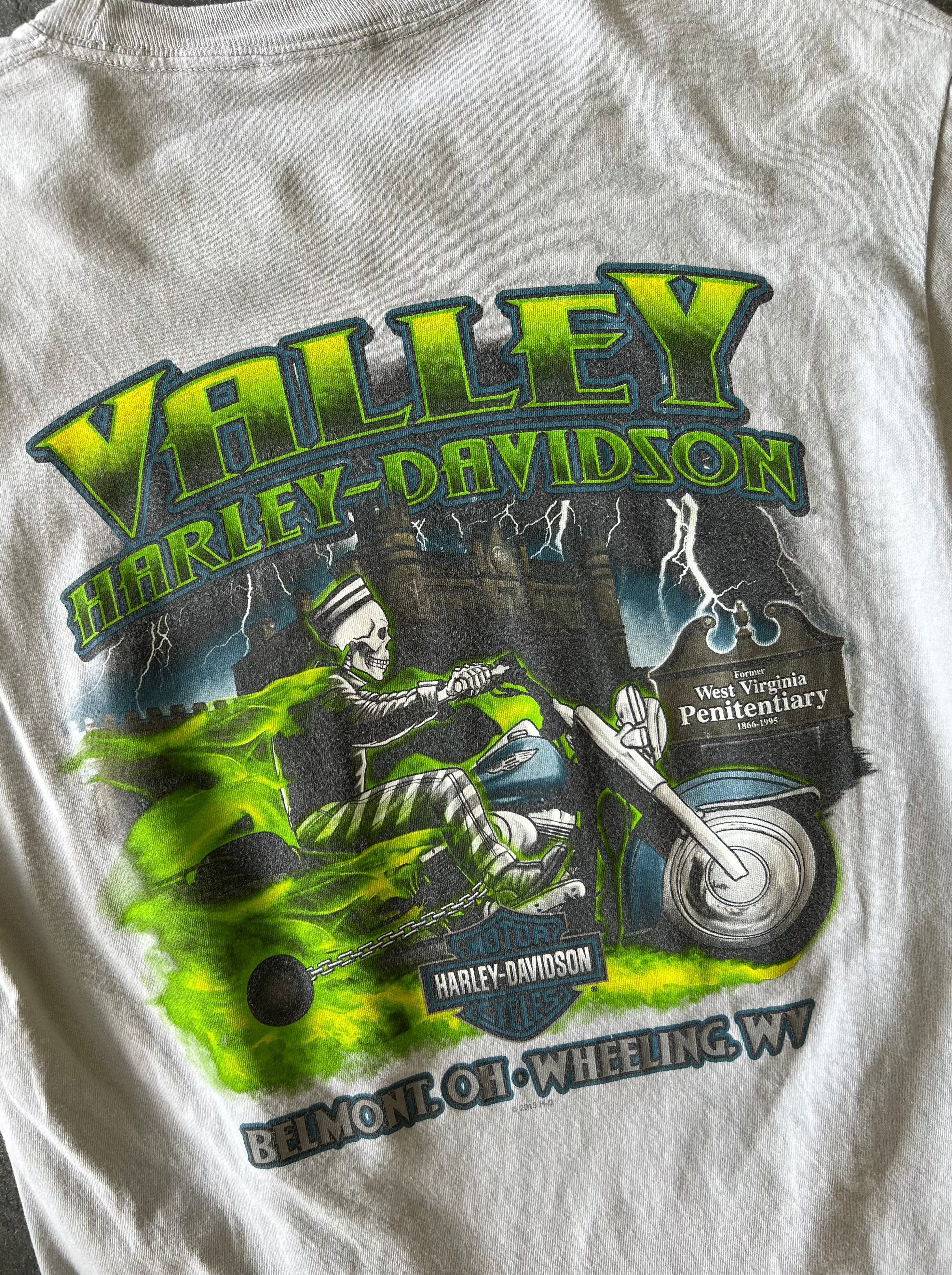 Harley Davidson Valley white tee - Sz M