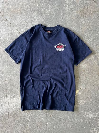 Y2K National HOG Rally Trois-Rivières navy tee - Sz M