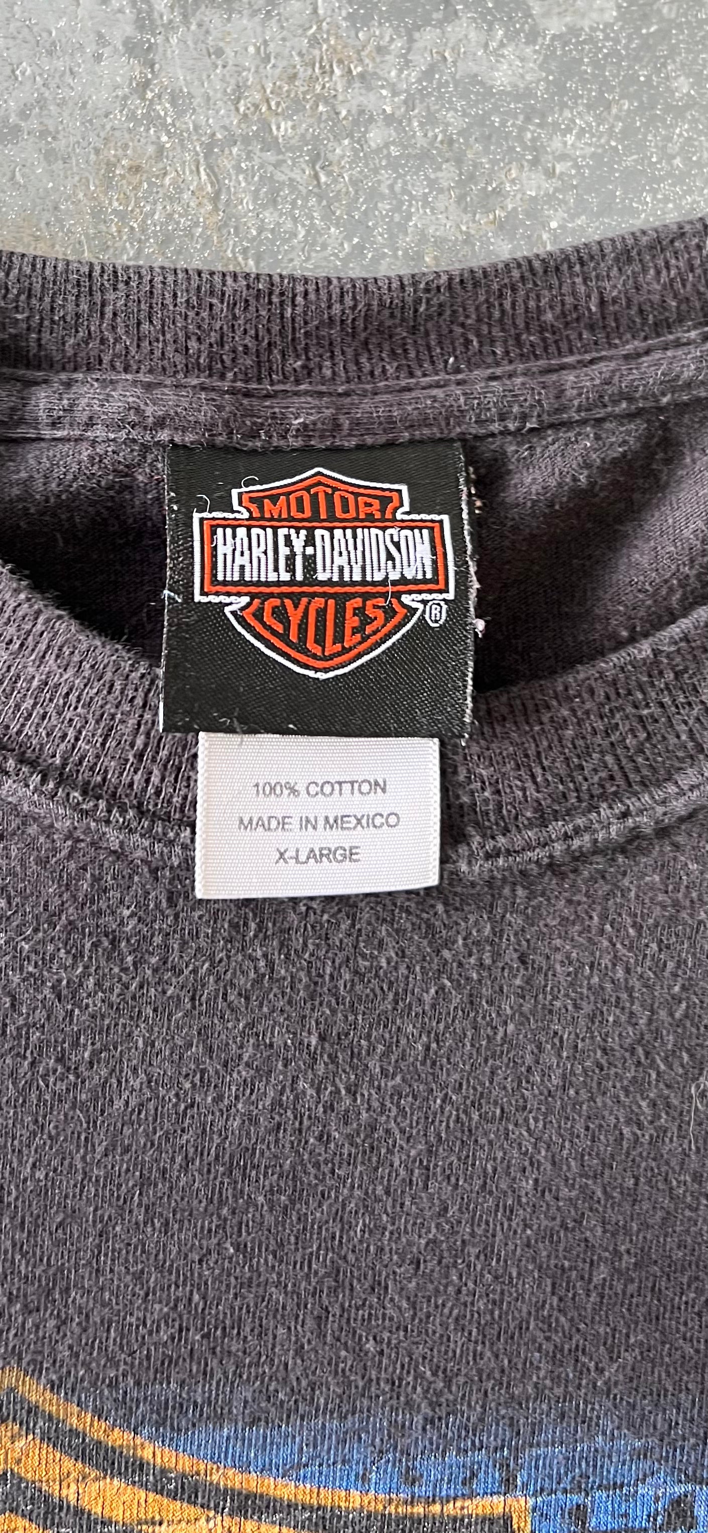 Y2K Harley davidson Barb's Black tee - Sz XL