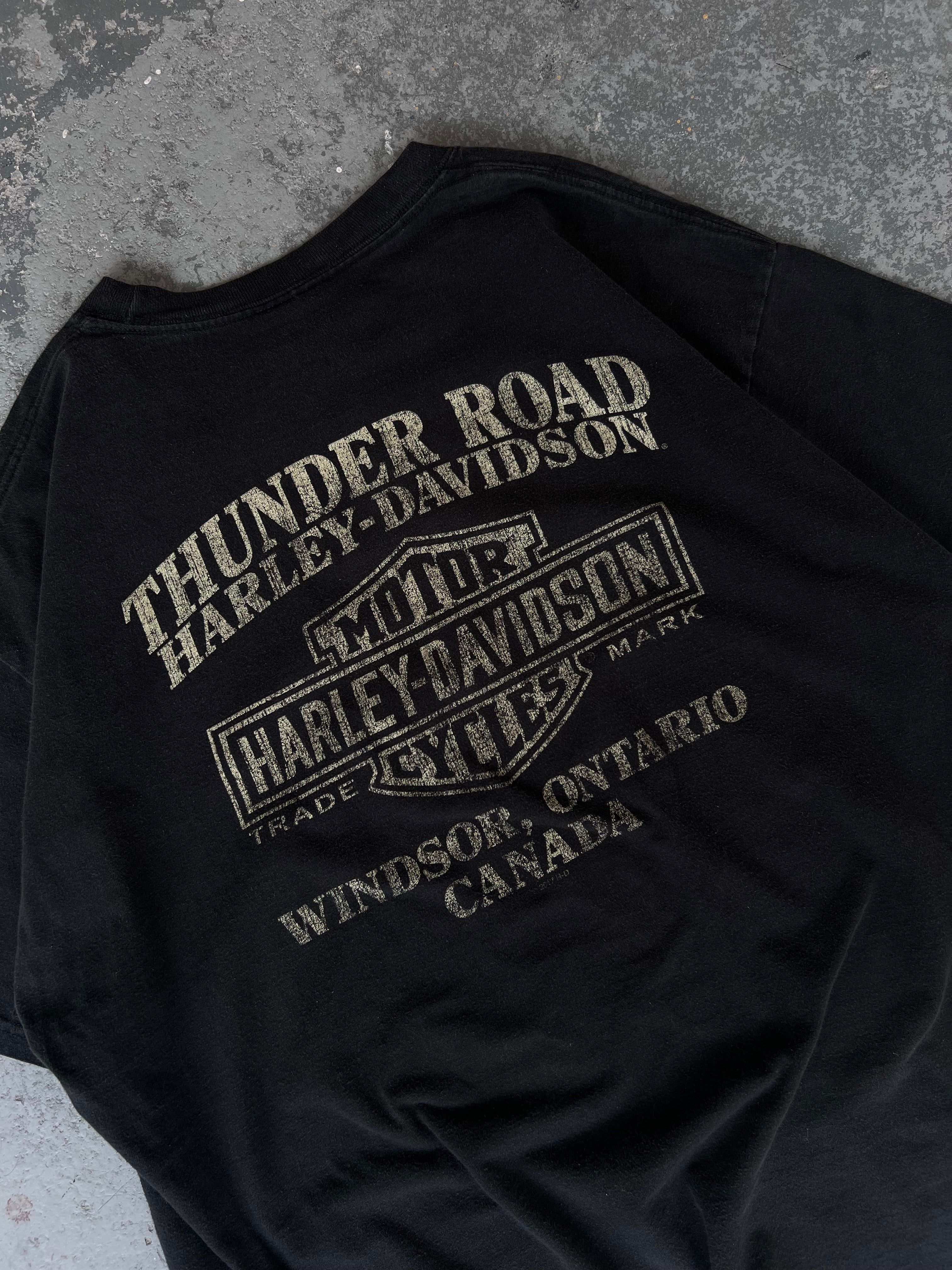 Harley Davidson Thunder Road Black tee - XL