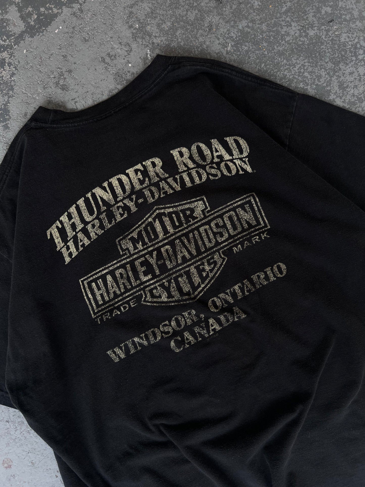 Harley Davidson Thunder Road Black tee - XL