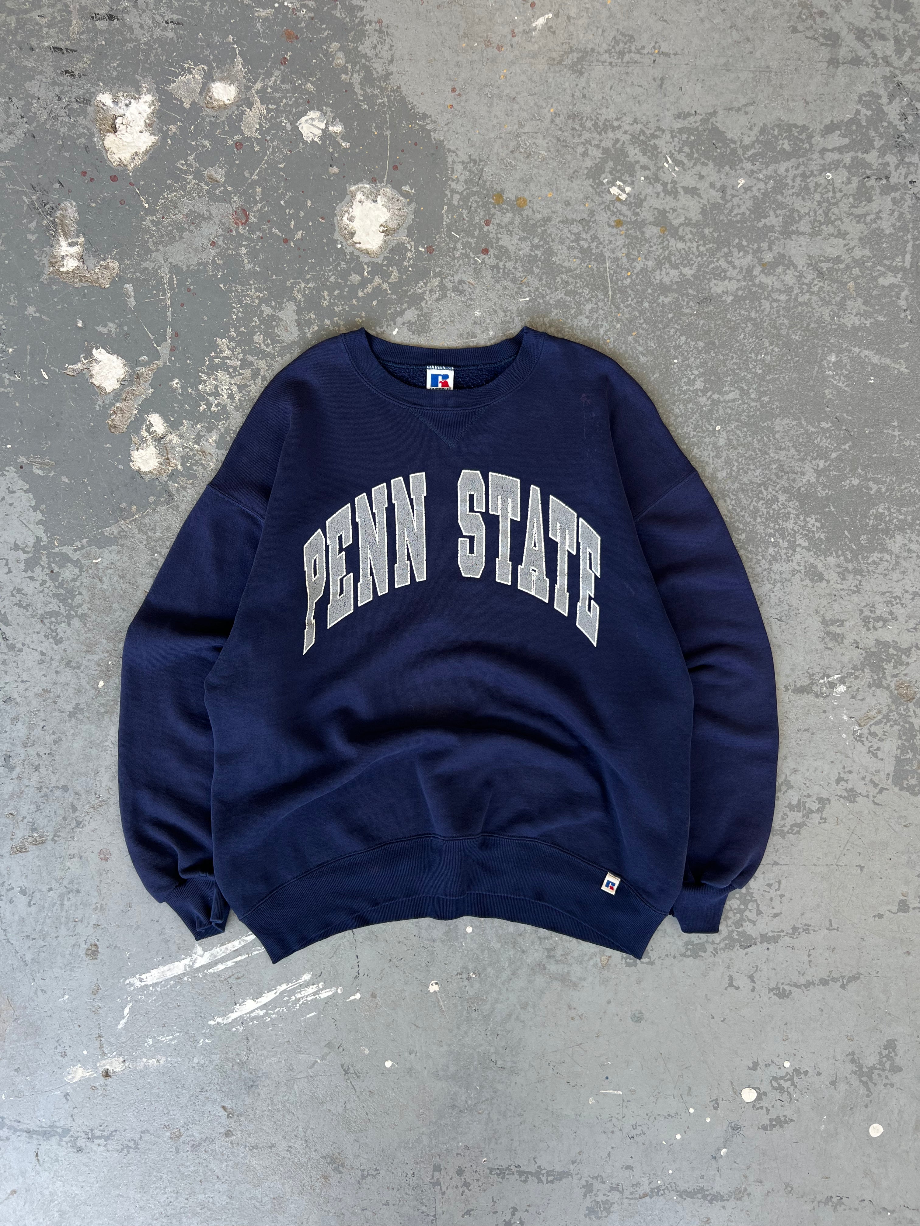 90s Penn State Navy Crewneck