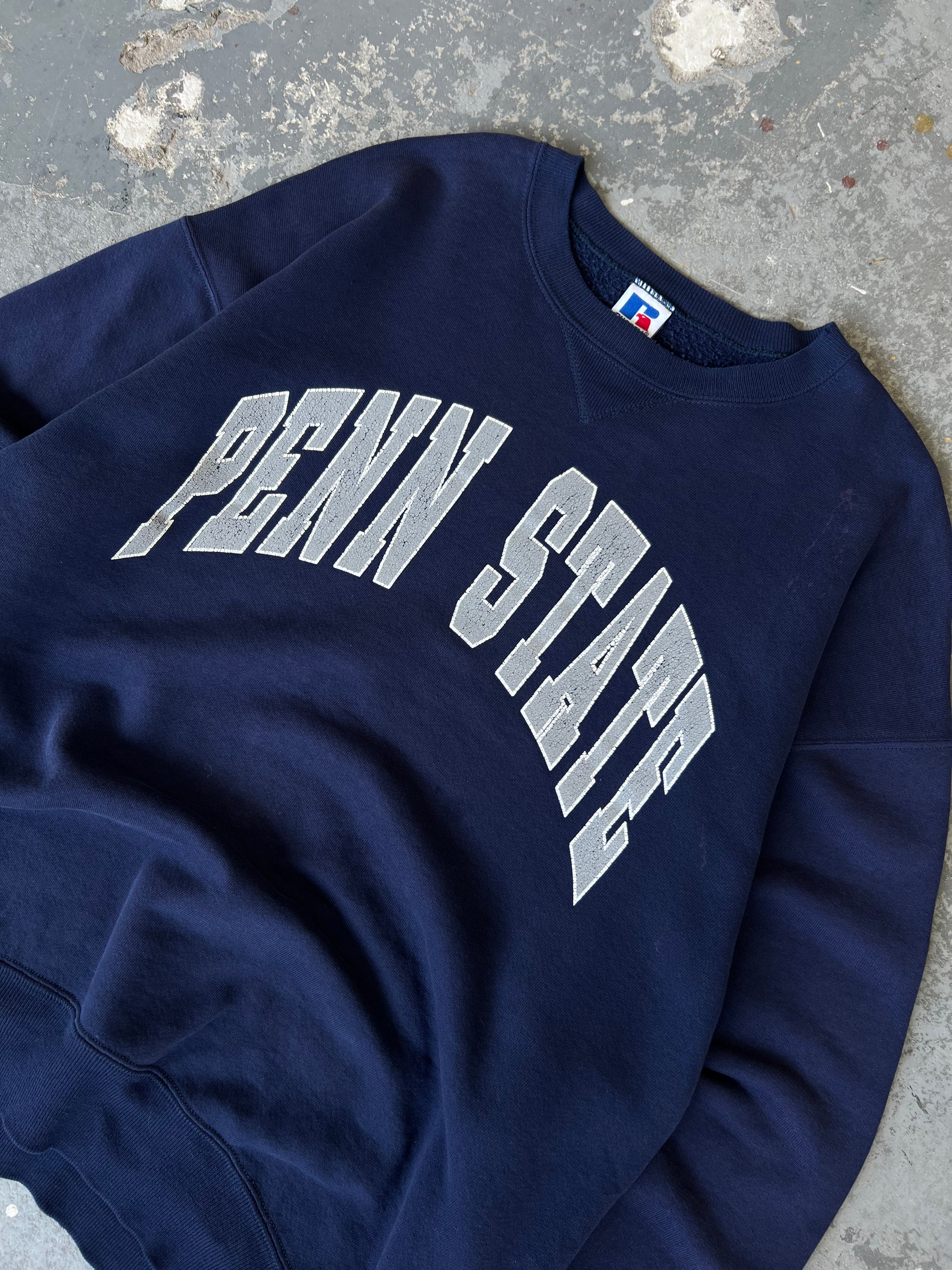 90s Penn State Navy Crewneck