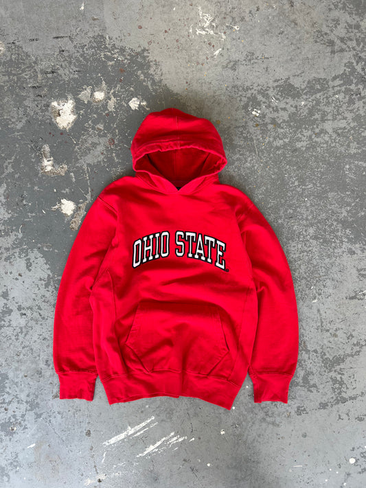 90s Ohio State Red hoodie - Sz S