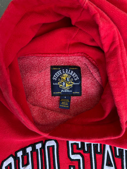 90s Ohio State Red hoodie - Sz S