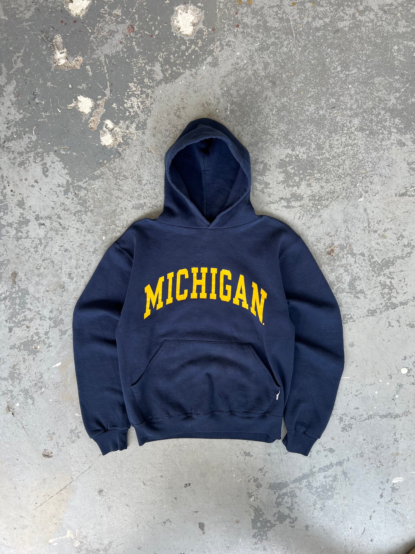 Y2K Michigan Navy Hoodie -Sz S