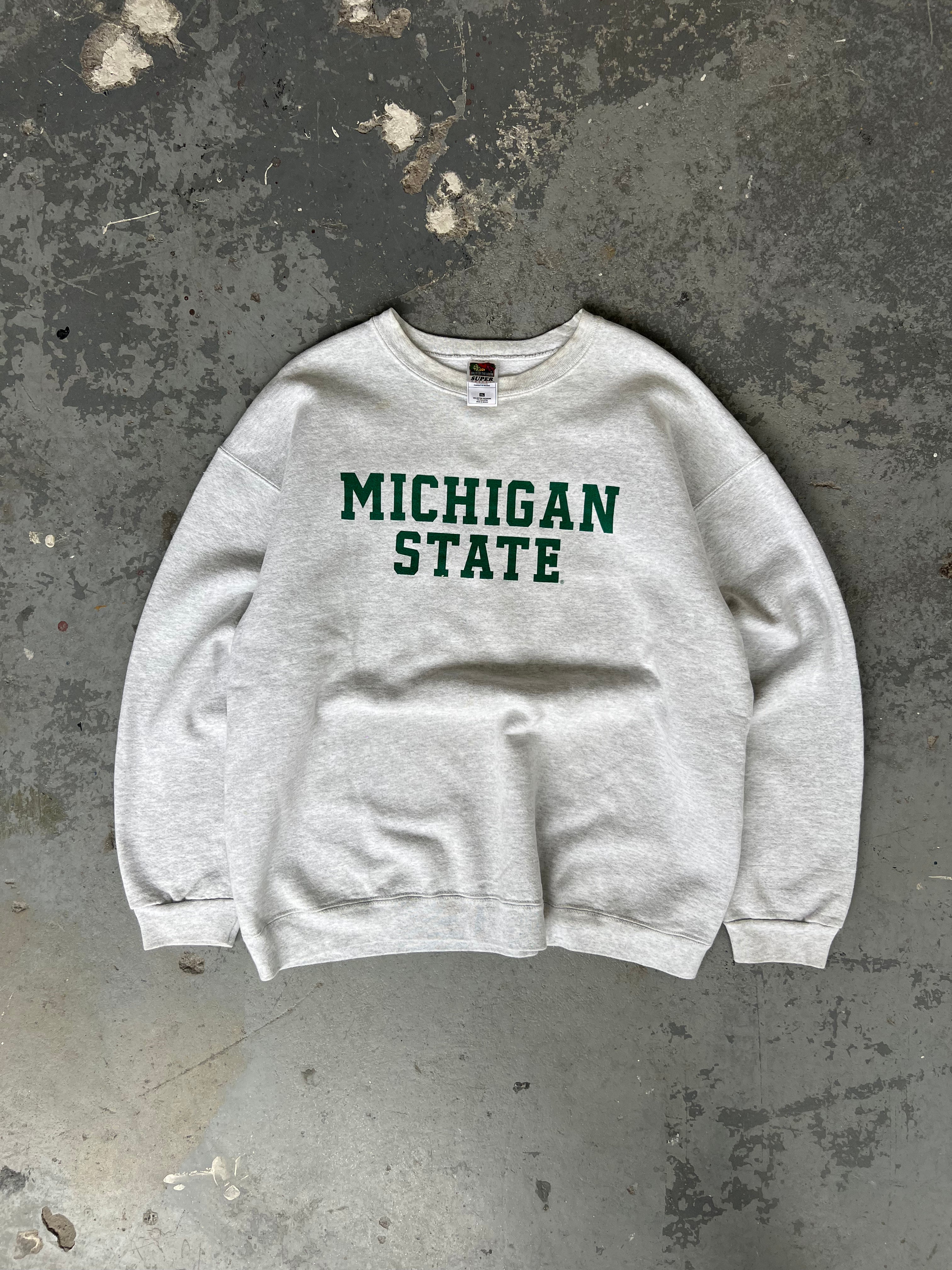 90s Michigan State Crewneck- Sz XL