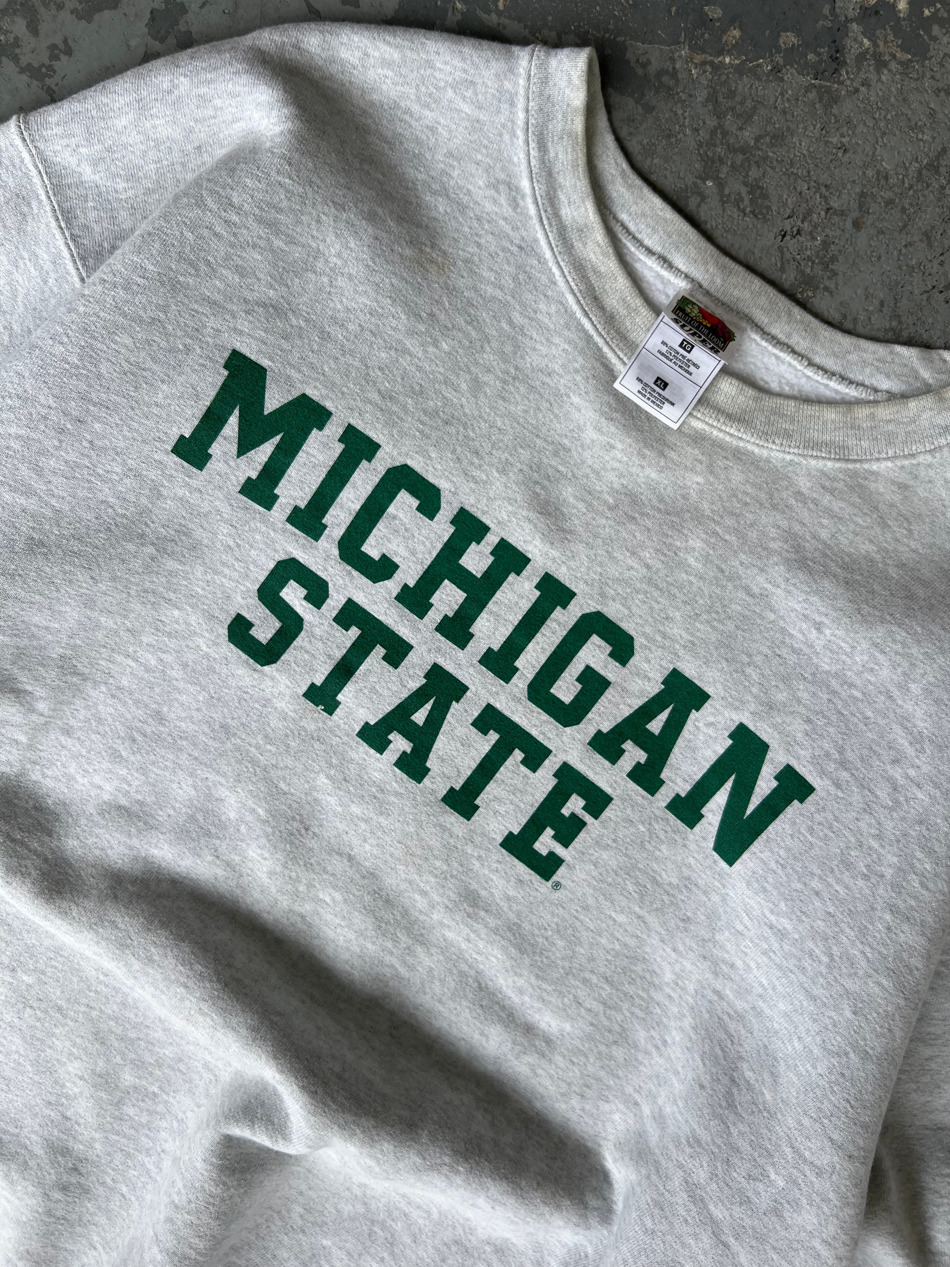 90s Michigan State Crewneck- Sz XL