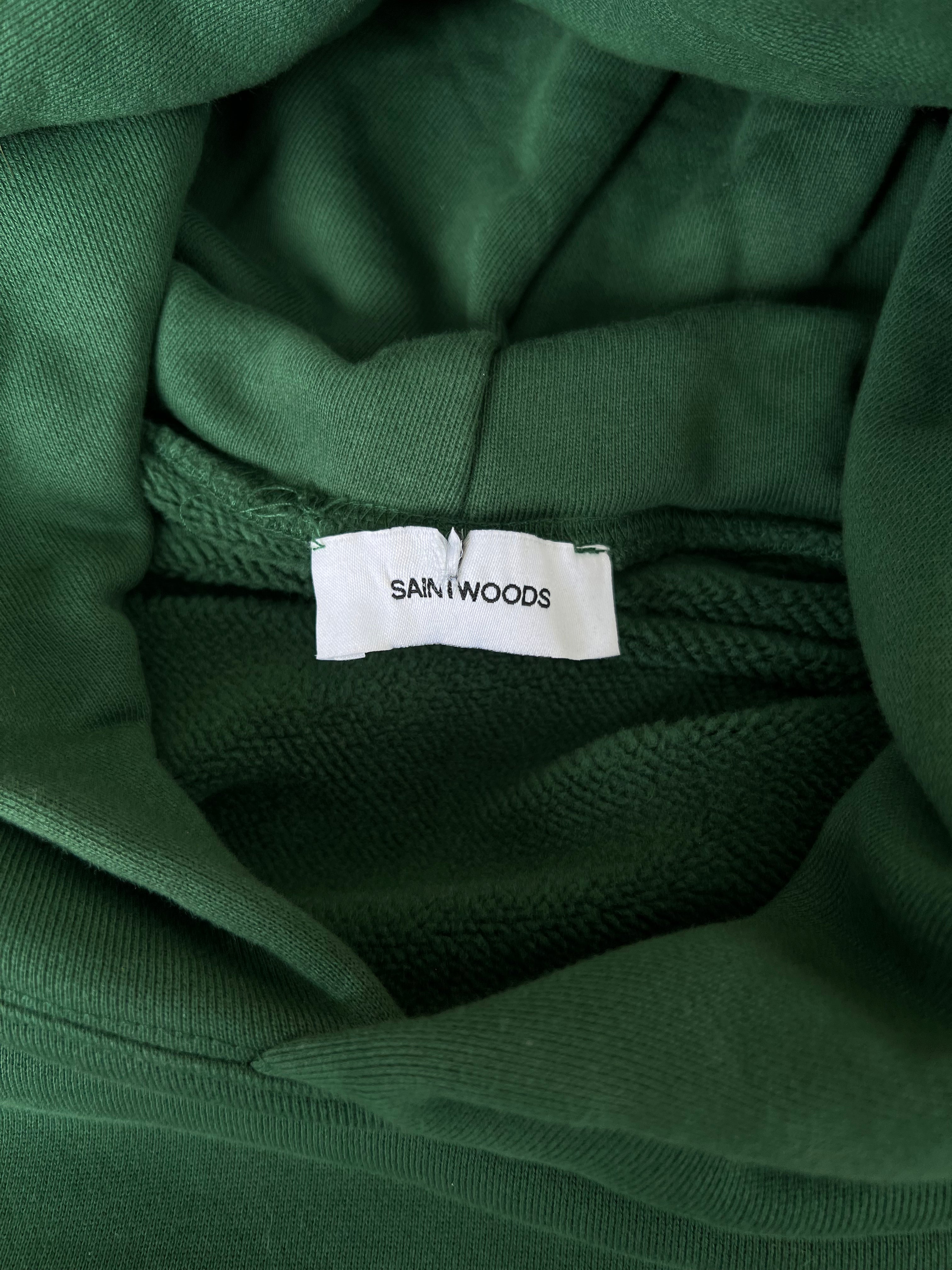 Saintswoods Forest Green basic hoodie - Sz XL