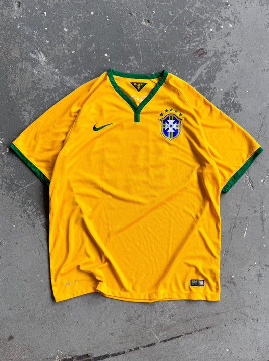 2014 brazil home soccer jersey - Sz XL