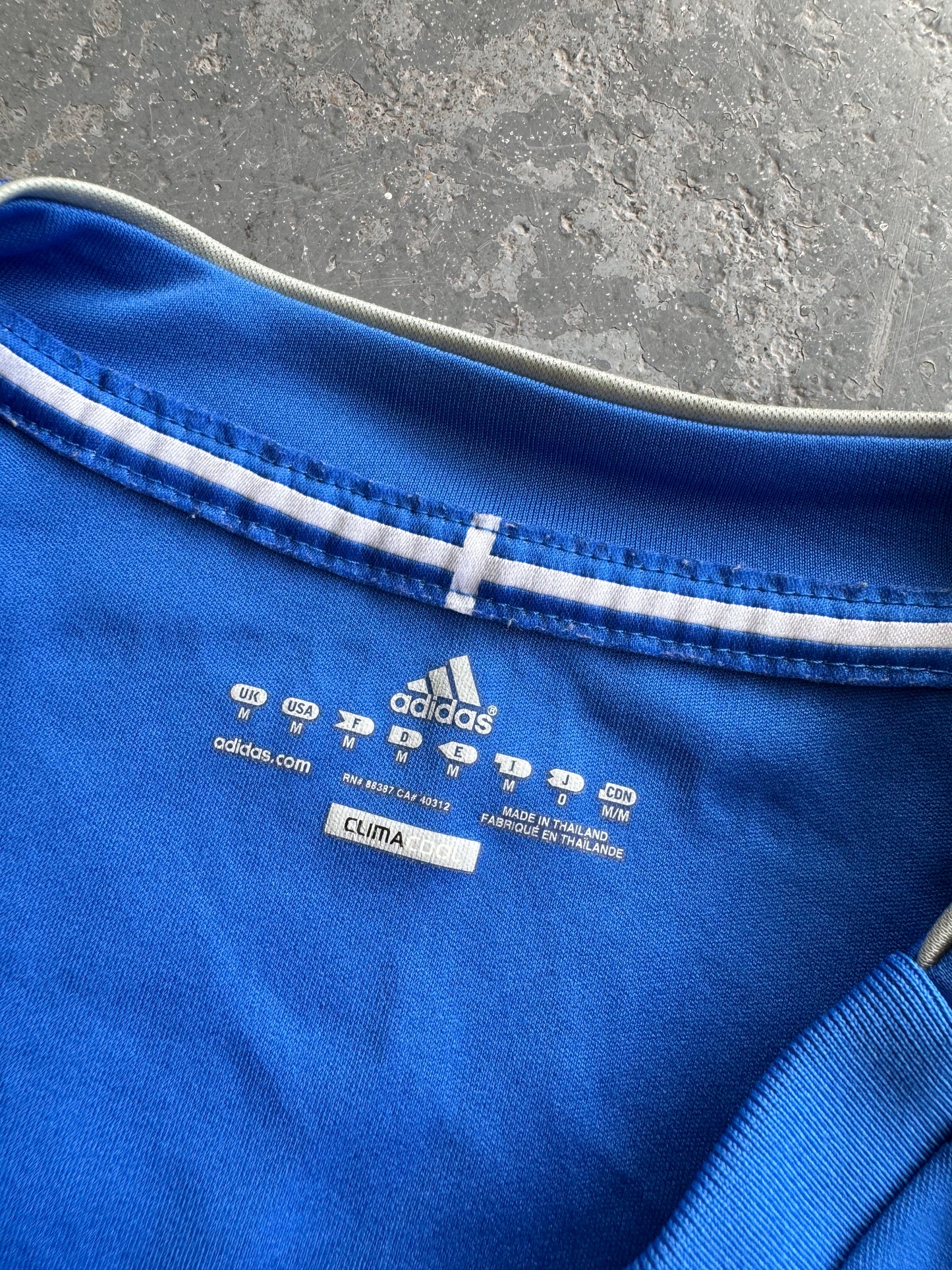 2012 Adidas impact de montreal blue soccer jersey - Sz M