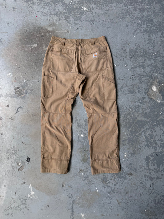 Carhartt relaxed fit light workpants Sz 34x32 stained*