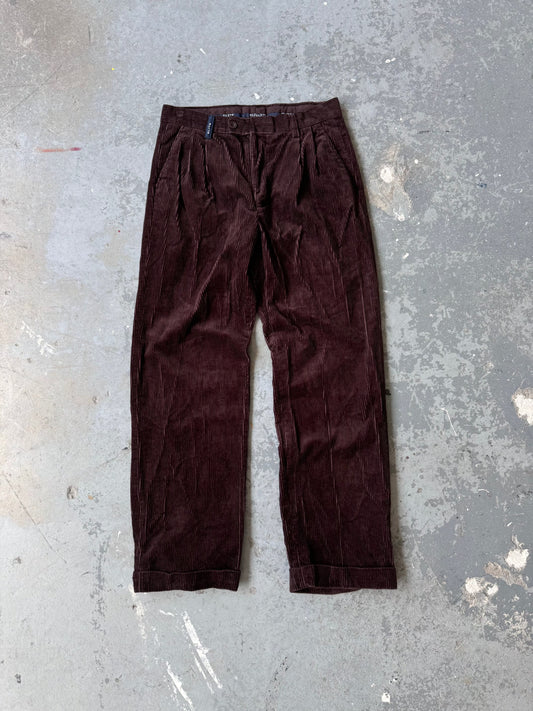 Elite brown corduroy pants - Sz 32x32