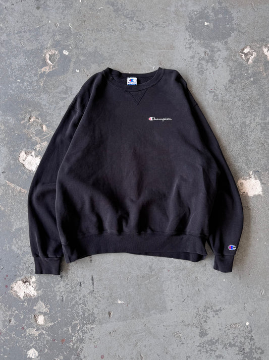 Champion black crewneck - Sz XL