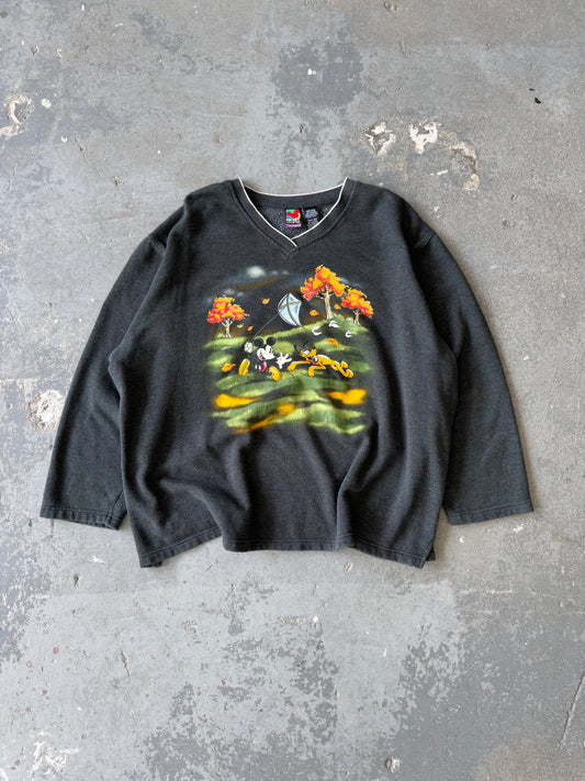 90s Mickey Unlimited 3/4 sleeve crewneck