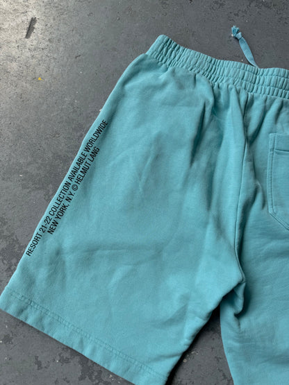 Helmut Lang Aqua blue sweat-short - Sz M