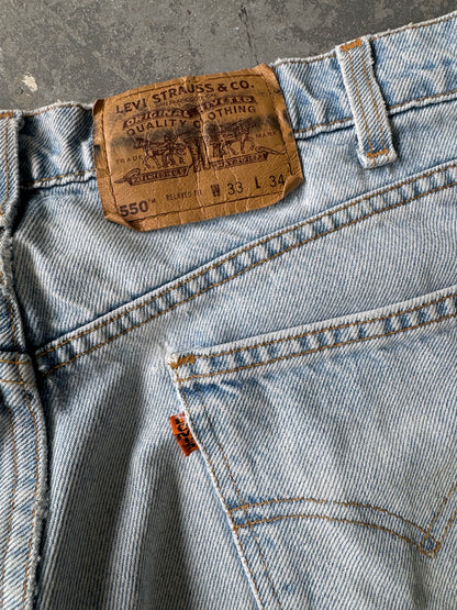 Levis 550 Orange Tab jeans - Sz 33x34