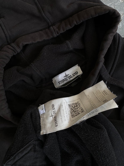 Stone Island Black Hoodie -Sz L