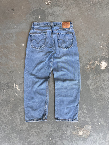 Levi's 550 relaxed fit blue jeans - Sz 34x29