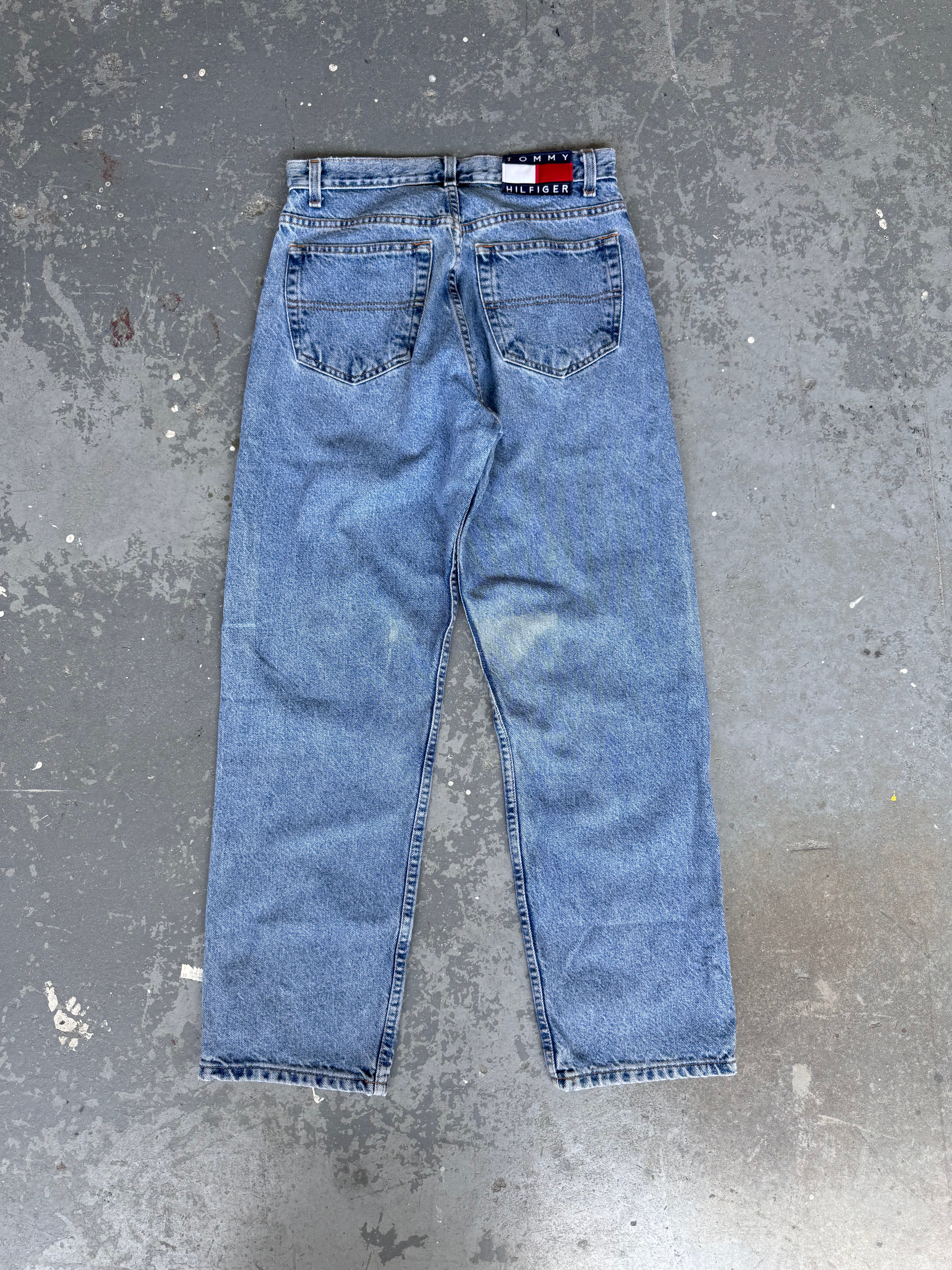 90s Tommy Hilfiger Light wash - Sz 6