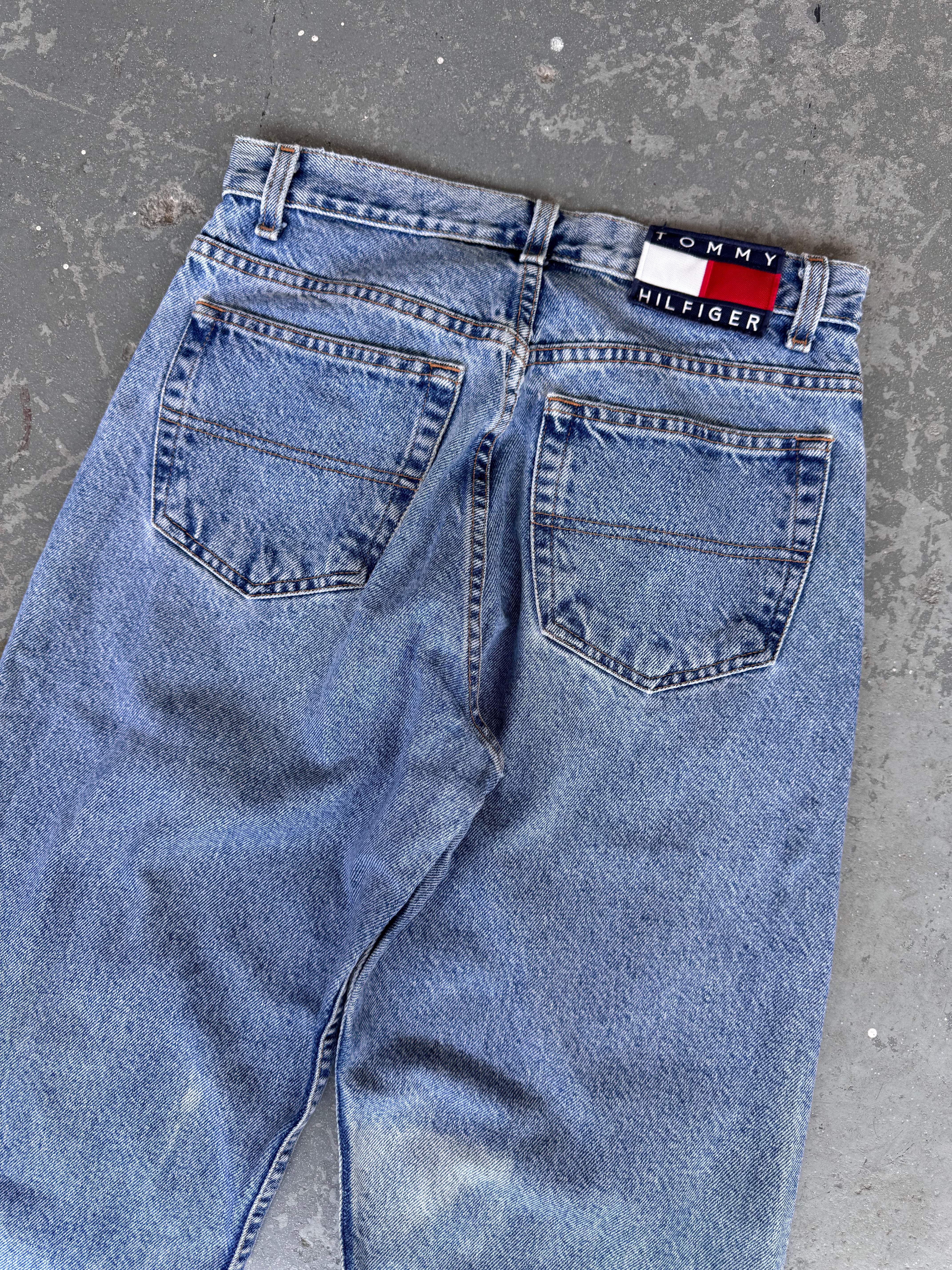 90s Tommy Hilfiger Light wash - Sz 6