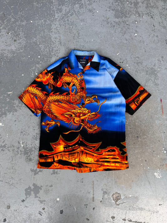 Y2K UR Dragon shirt - Sz L