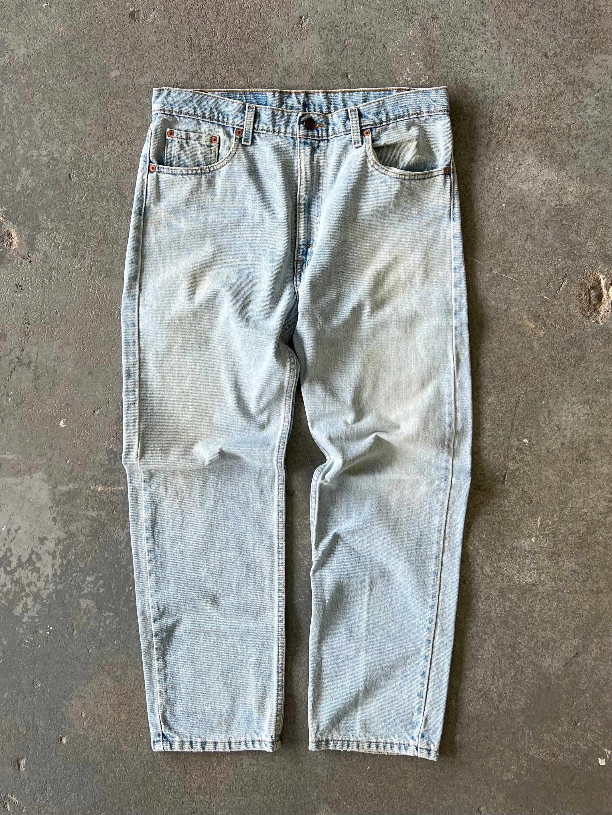 90s Levi's 505 Very light wash Jeans - Sz 36x30