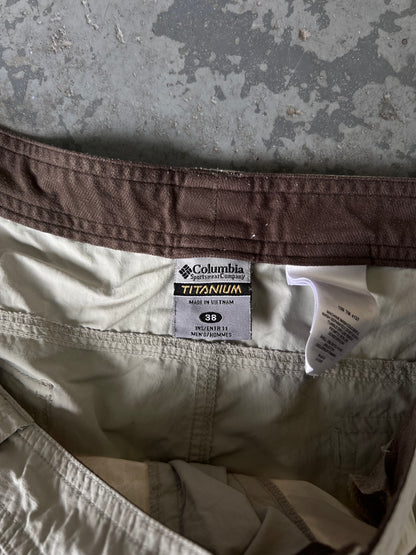 Columbia titanium beige Hiking Short - Sz 38US