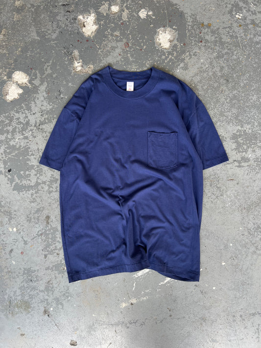 JJJound Navy pocket tee - XXL