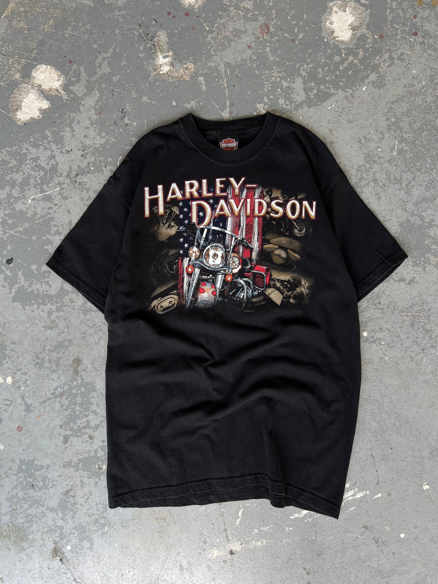 Y2K Harley Davidson Tennesse Black tee - Sz M