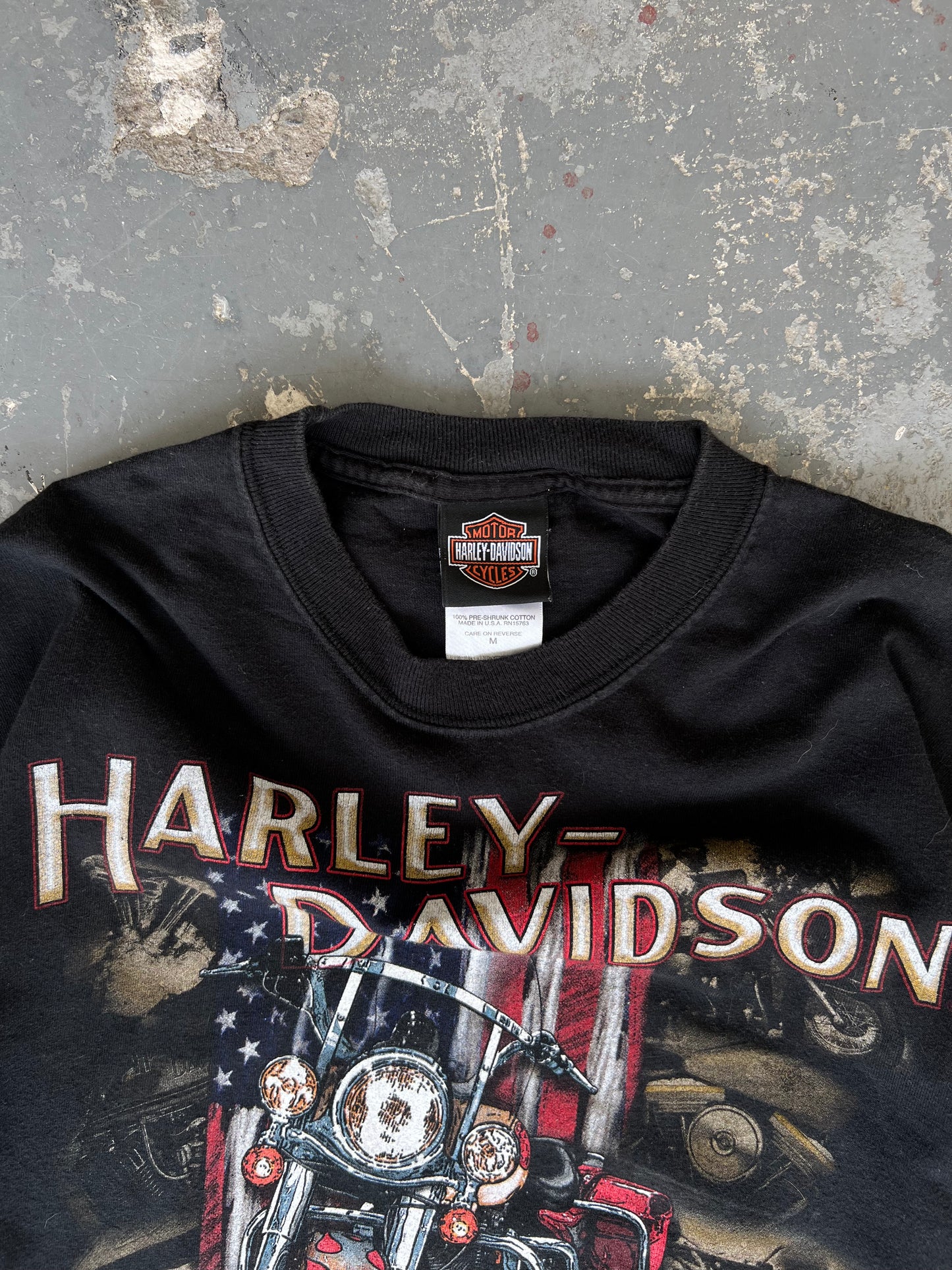 Y2K Harley Davidson Tennesse Black tee - Sz M