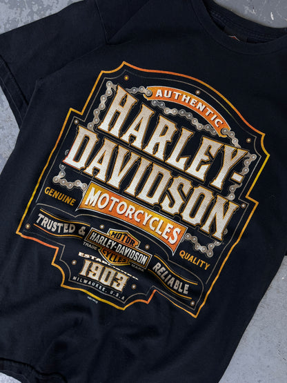 Harley Davidson Galeron,PA Black tee - Sz M