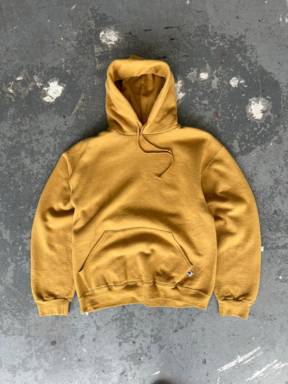 Y2K Russell Athletics Yellow Hoodie - Sz M